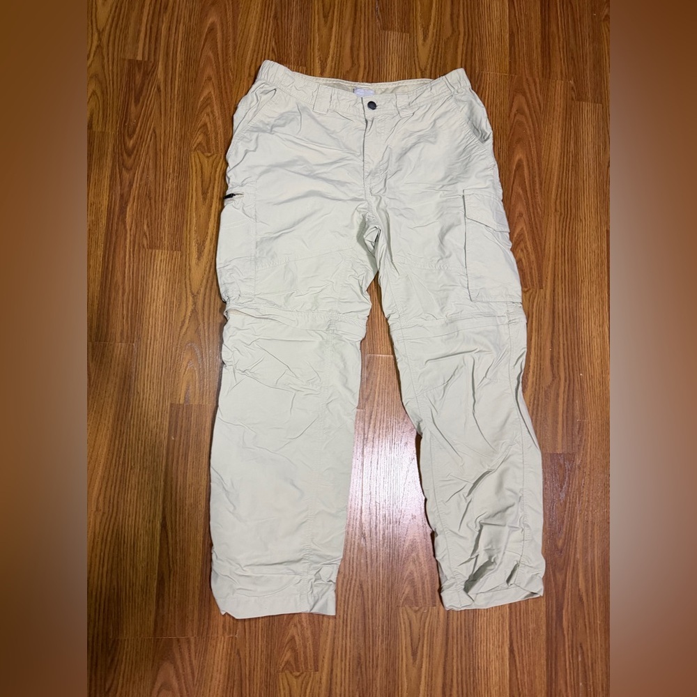 Columbia Silver Ridge Utility Convertible Performance Pants Khaki 34x30 - Picture 3 of 8